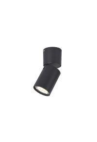АПЛИК 1XGU10 ЧЕРЕН АЛУМИНИЙ D5,5XH13CM ELITIS