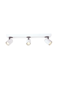 АПЛИК  3XGU10 БЯЛ АЛУМИНИЙ 54Χ7Χ12CM DISCO