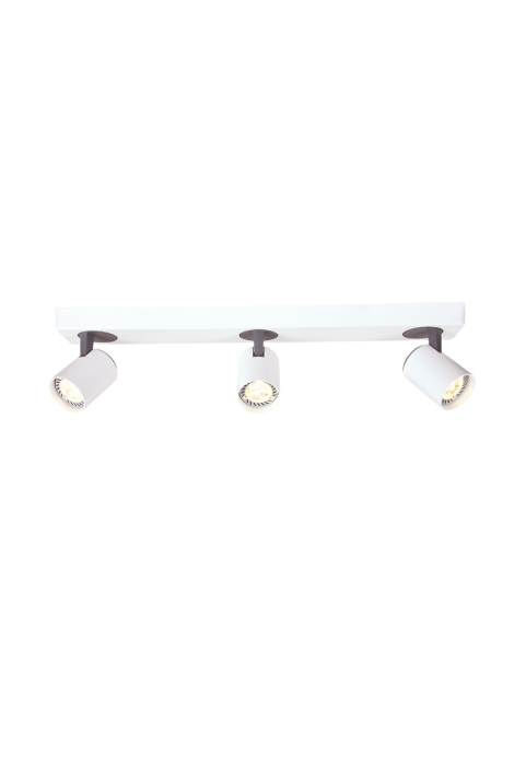 АПЛИК  3XGU10 БЯЛ АЛУМИНИЙ 54Χ7Χ12CM DISCO