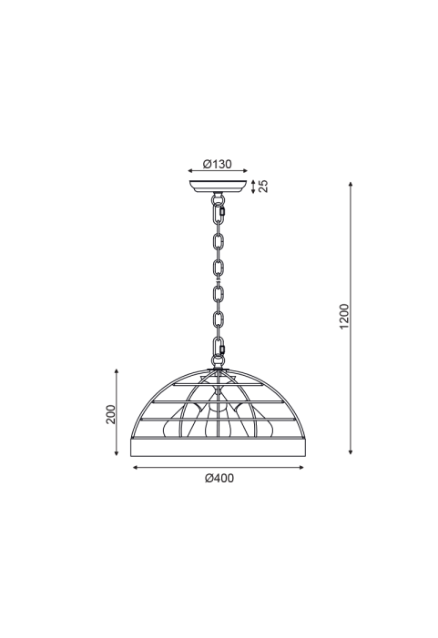 ПОЛИЛЕЙ 3ХЕ27 ДЪРВО+ЧЕРНО МЕТАЛНО D40XH120CM TESLA