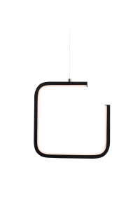 ПЕНДЕЛ ЛЕД 8W 3000K 780LM ЧЕРНО МЕТАЛНО 22X11XH129CM EUCLID1