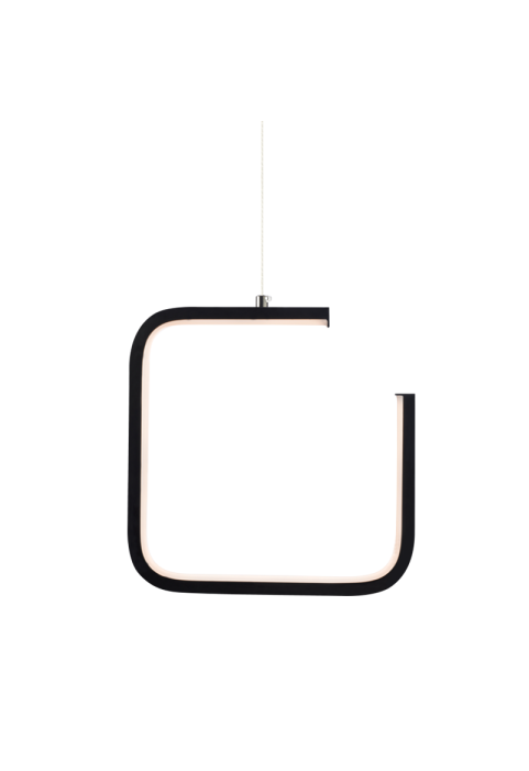 ПЕНДЕЛ ЛЕД 8W 3000K 780LM ЧЕРНО МЕТАЛНО 22X11XH129CM EUCLID1