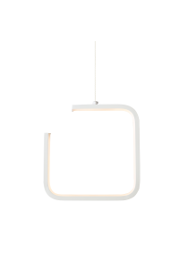 ПЕНДЕЛ ЛЕД 8W 3000K 780LM БЯЛО МЕТАЛНО 22X11XH129CM EUCLID1