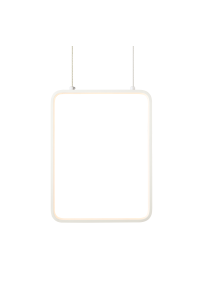 ПЕНДЕЛ ЛЕД 15W 3000K 1390LM БЯЛО МЕТАЛНО 26X14XH142CM SYMETRIA