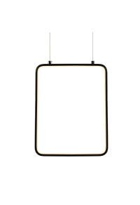 ПЕНДЕЛ ЛЕД  15W 3000K 1390LM ЧЕРНО МЕТАЛНО 26X14XH142CM SYMETRIA