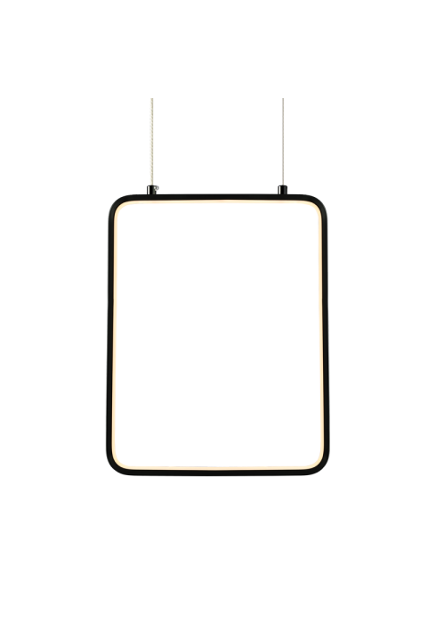 ПЕНДЕЛ ЛЕД  15W 3000K 1390LM ЧЕРНО МЕТАЛНО 26X14XH142CM SYMETRIA