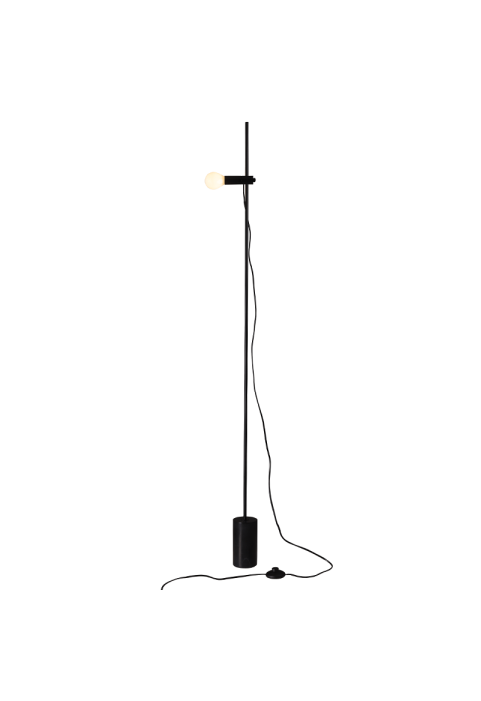ЛАМПИОН 1XE14 ЧЕРЕН МРАМОР+МЕТАЛ D9XH160CM HERA
