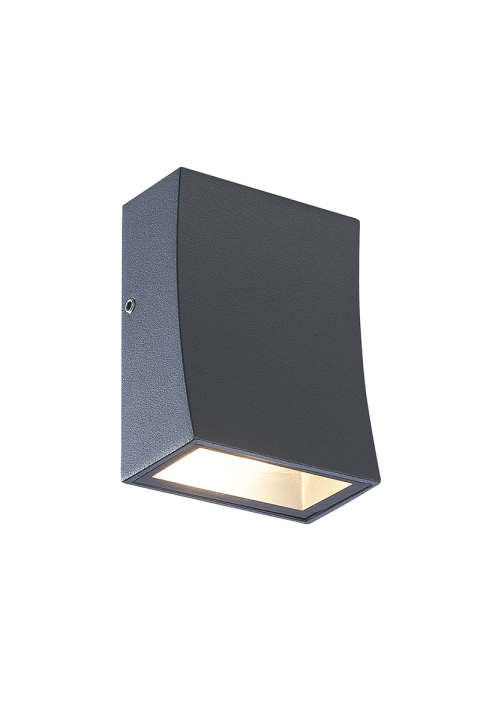 ^LED HP WALL LUMINAIRE 3W 110LM 89° 230V AC 3.000K DARK GREY CRI80 IP65 30.000HRS