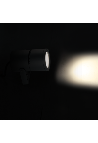 LED COB SPOT LUMINAIRE 9W 300LM 15-50° 230V AC 3.000K DARK GREY CRI80 IP65 30.000HRS