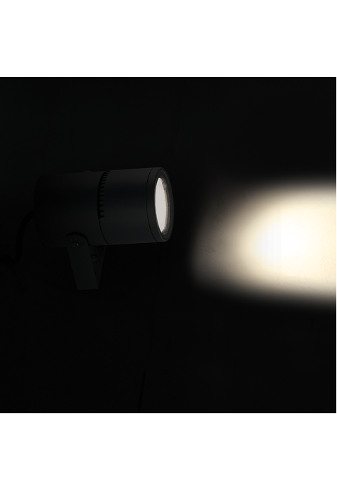 LED COB SPOT LUMINAIRE 9W 300LM 15-50° 230V AC 3.000K DARK GREY CRI80 IP65 30.000HRS