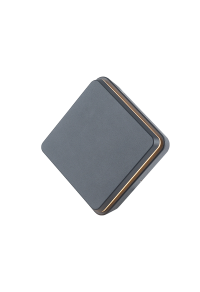LED SMD WALL LUMINAIRE 12W 650LM 110° 230V AC 3.000K DARK GREY CRI80 IP54 30.000HRS