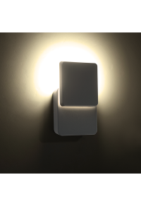LED SMD WALL LUMINAIRE 12W 650LM 110° 230V AC 3.000K DARK GREY CRI80 IP54 30.000HRS