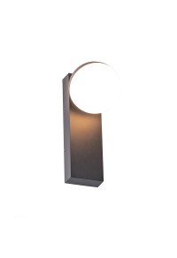 LED SMD WALL LUMINAIRE 10W 580LM 110° 230V AC 3.000K DARK GREY CRI80 IP54 30.000HRS