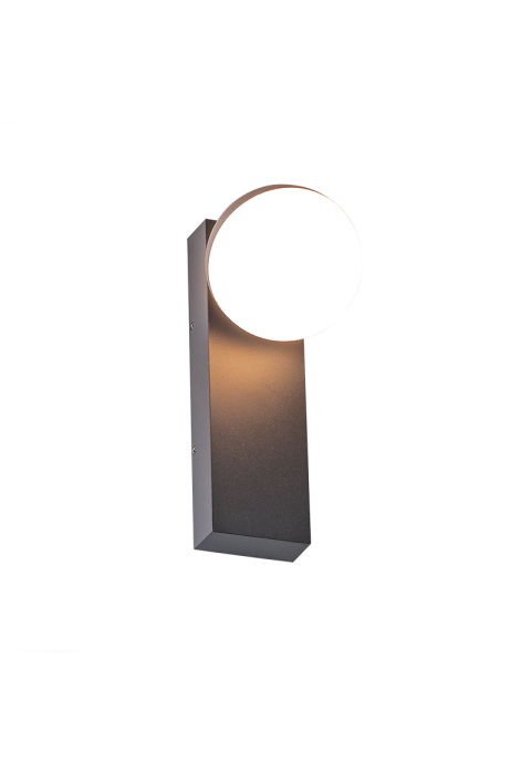 LED SMD WALL LUMINAIRE 10W 580LM 110° 230V AC 3.000K DARK GREY CRI80 IP54 30.000HRS