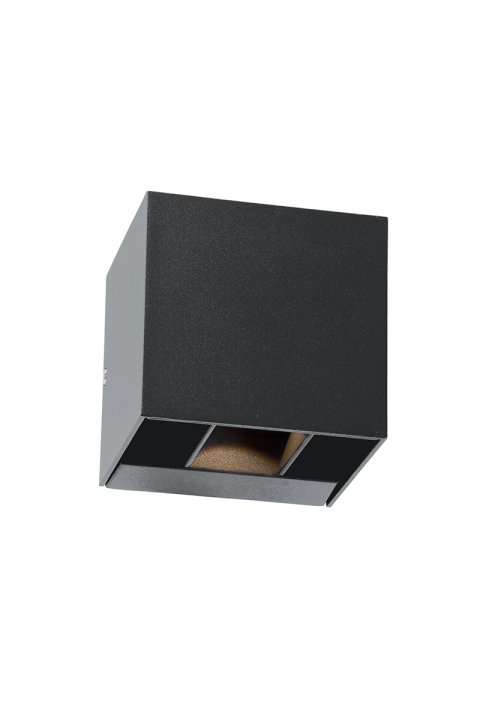 LED SMD WALL LUMINAIRE 10W 740LM 0-90° 230V AC 3.000K DARK GREY CRI80 IP54 30.000HRS
