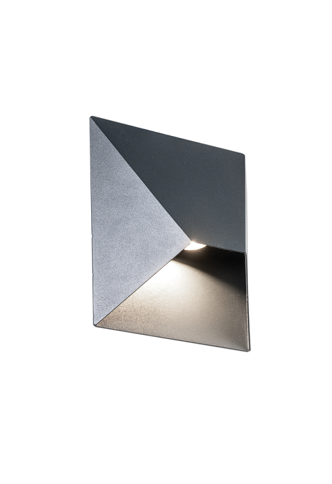 АПЛИК 7W 360LM 85° 230V AC 3.000K DARK GREY CRI80 IP54 30.000HRS