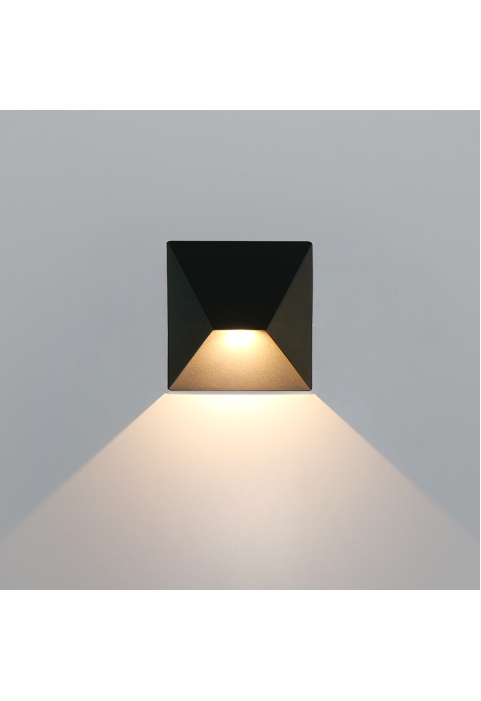 АПЛИК 7W 360LM 85° 230V AC 3.000K DARK GREY CRI80 IP54 30.000HRS