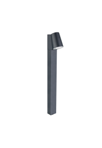 LED COB POST LUMINAIRE 6W 400LM 100° 230V AC 3.000K DARK GREY CRI80 IP54 30.000HRS