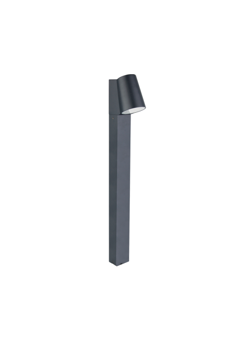 LED COB POST LUMINAIRE 6W 400LM 100° 230V AC 3.000K DARK GREY CRI80 IP54 30.000HRS