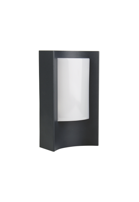 LED SMD WALL LUMINAIRE 7W 350LM 170° 230V AC 3.000K DARK GREY CRI80 IP54 30.000HRS
