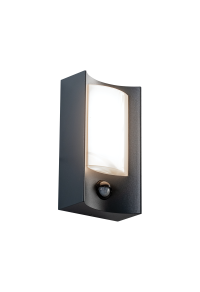 LED SMD WALL LUMINAIRE 7W 350LM 170° 230V AC 3.000K DARK GREY CRI80 IP54 30.000HRS
