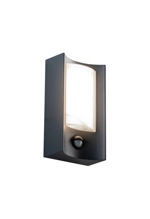 LED SMD WALL LUMINAIRE 7W 350LM 170° 230V AC 3.000K DARK GREY CRI80 IP54 30.000HRS