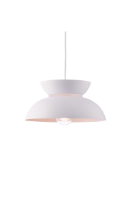 ПЕНДЕЛ ЛЕД 1ΧΕ27 БЯЛ МЕТАЛ  D29XH120CM AEOLUS