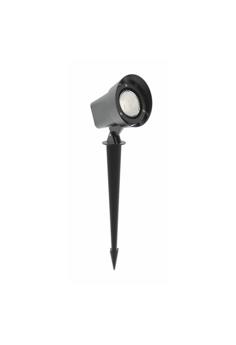 LED COB SPOT LUMINAIRE & SPIKE 19W 1400LM 40° 230V AC 3.000K DARK GREY CRI80 IP65 30.000HRS