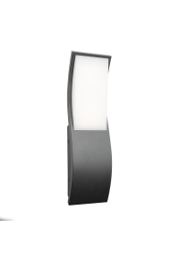 LED SMD WALL LUMINAIRE 7W 520LM 120° 230V AC 3.000K DARK GREY CRI80 IP65 30.000HRS
