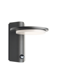 LED SMD WALL SENSOR LUMINAIRE 7W 440LM 145° 230V AC 3.000K DARK GREY CRI80 IP54 30.000HRS