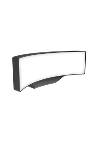 LED SMD WALL LUMINAIRE 13W 710LM 110° 230V AC 3.000K DARK GREY CRI80 IP65 30.000HRS