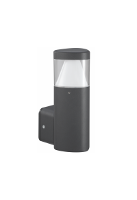 LED SMD WALL LUMINAIRE 7W 410LM 340° 230V AC 3.000K DARK GREY CRI80 IP54 30.000HRS