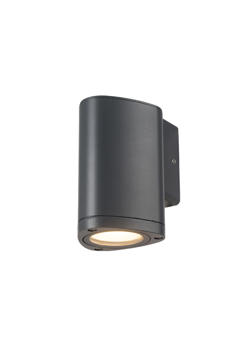 ^LED HP WALL LUMINAIRE 3W 150LM 50° 230V AC 3.000K DARK GREY CRI80 IP54 30.000HRS
