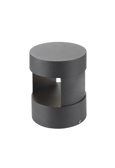 ^LED COB WALL LUMINAIRE 9W 200LM 79° 230V AC 3.000K DARK GREY CRI80 IP54 30.000HRS