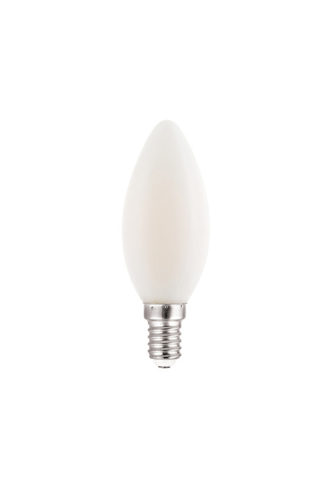 LED FILAMENT E14 CANDLE FROSTY DIM 6W 2700K 230V AC 540LM RA80