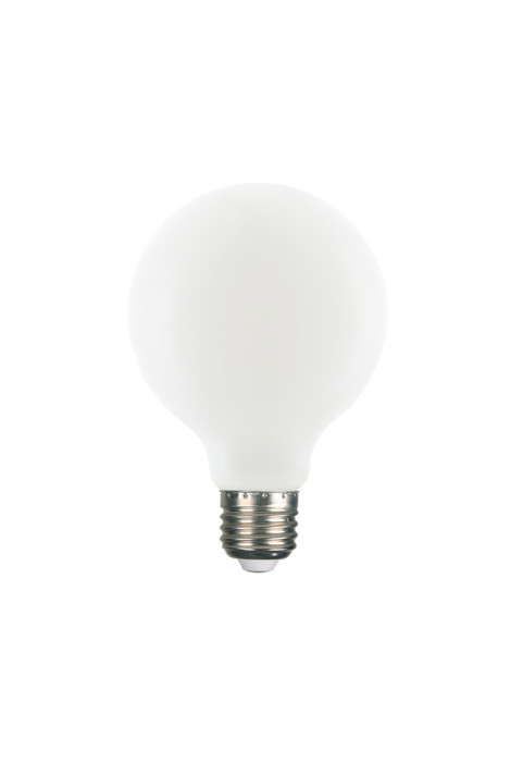 LED FILAMENT E27 G95 FROSTY DIM 8W 4000K 230V AC 890LM RA80