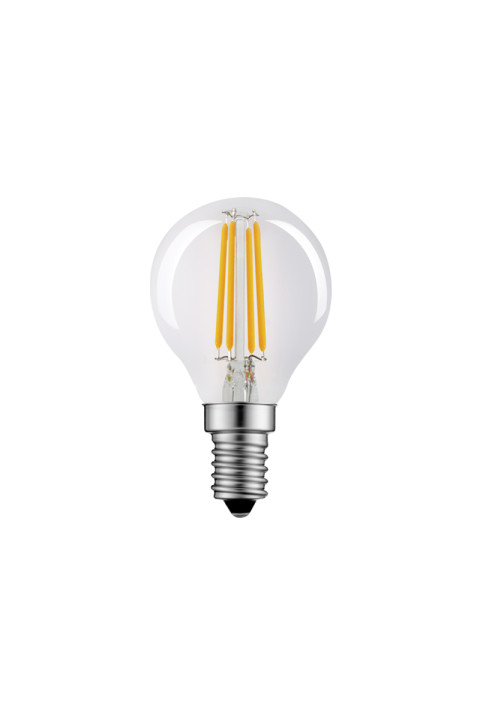 LED FILAMENT E14 BALL 6W 4000K 230V AC 560LM RA80