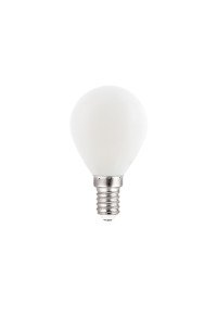 LED FILAMENT E14 G45 6W FROSTY 2700K 230V AC 540LM RA80 30000H 360°