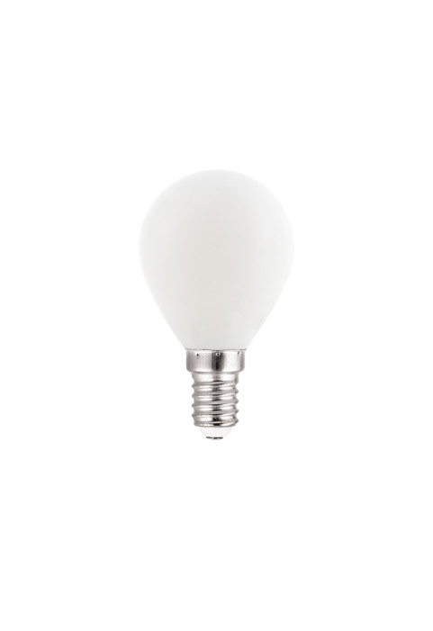 LED FILAMENT E14 G45 6W FROSTY 4000K 230V AC 550LM RA80 30000H 360°