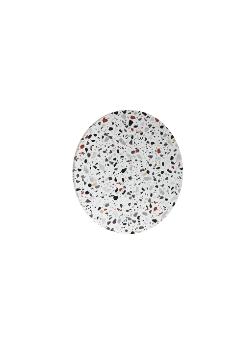 АПЛИК ЛЕД 24W 3000Κ 1920LM TERRAZZO MDF КРЪГ Φ40ΧΗ3,6CM ECLIPSE