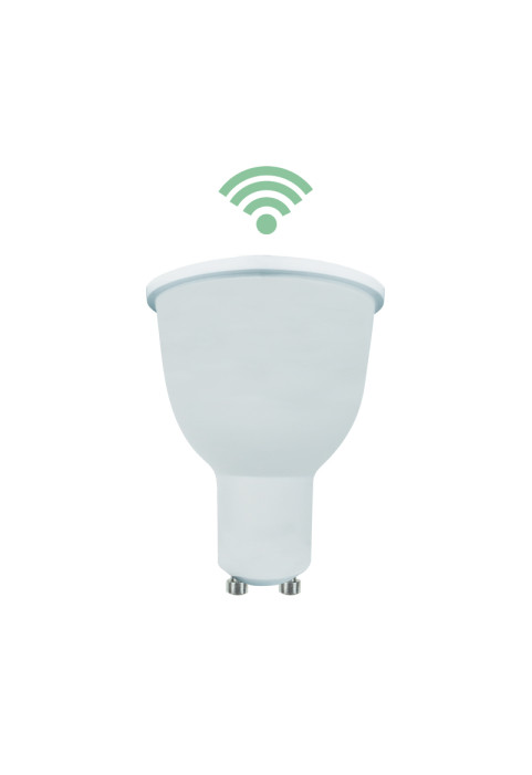 LED SMD GU10 5W RGB+CCT WIFI 230V AC 380LM RA80 30000H 100°