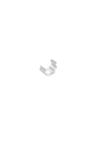 WHITE METAL MOUNTING CLIP FOR PROFILE P151W
