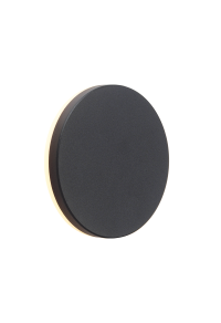 LED SMD WALL LUMINAIRE 8W 450LM 110° 230V AC 3.000K DARK GREY CRI80 IP54 30.000HRS