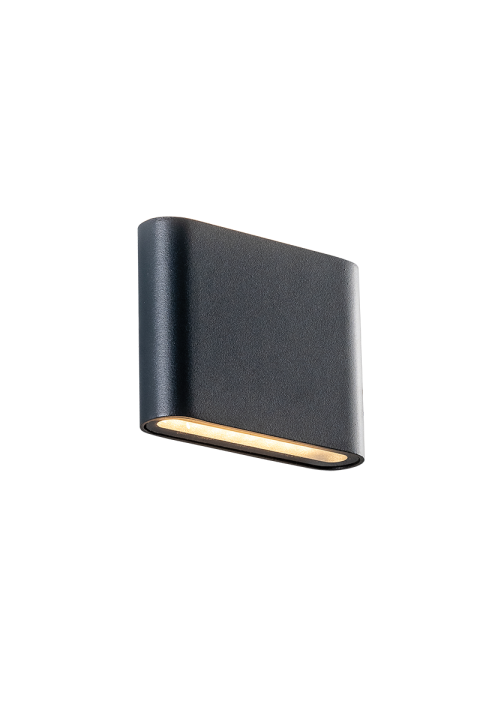 LED SMD WALL LUMINAIRE 7W 310LM 60° 230V AC 3.000K DARK GREY CRI80 IP54 30.000HRS