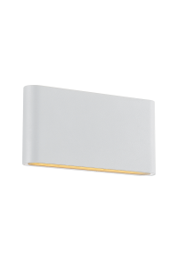 LED SMD WALL LUMINAIRE 11W 570LM 60° 230V AC 3.000K MATT WHITE CRI80 IP54 30.000HRS