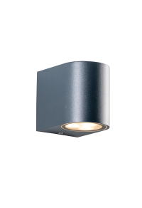 GU10 WALL LUMINAIRE 230V AC DARK GREY IP65 MAX.35W