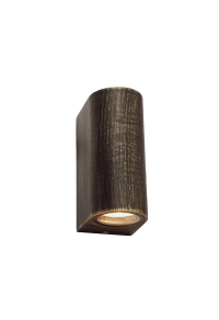 ФАСАДЕН АПЛИК 230V AC GOLDEN BLACK IP65 MAX.2X35W