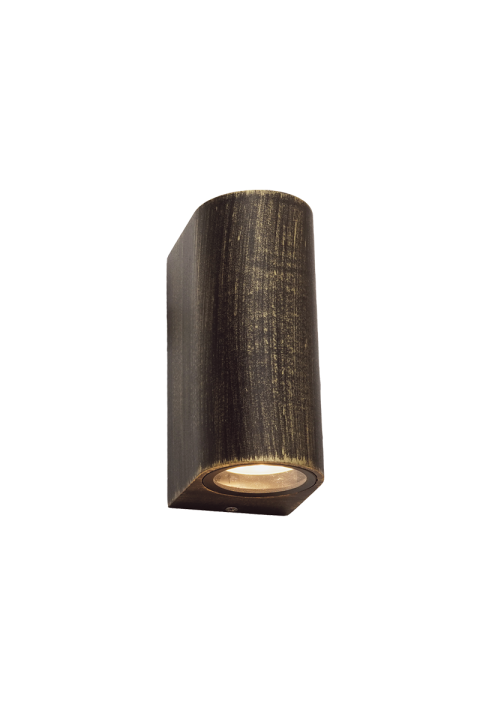 ФАСАДЕН АПЛИК 230V AC GOLDEN BLACK IP65 MAX.2X35W