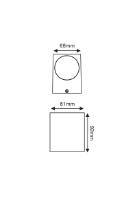 Градински аплик VITA-S 4W 230LM 40° 230V AC 3.000K DARK GREY CRI80 IP65 30.000HRS