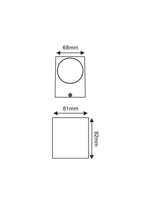 Градински аплик VITA-S 4W 230LM 40° 230V AC 3.000K DARK GREY CRI80 IP65 30.000HRS